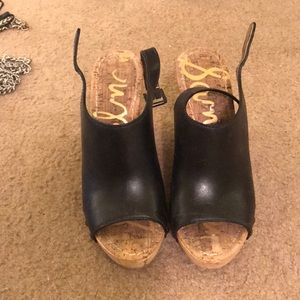 Sam Edelman cork wedge Camilla sandals